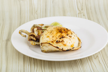 Grilled cuttlefish
