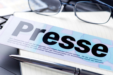 Presseschild