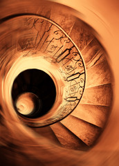 Spiral staircase..