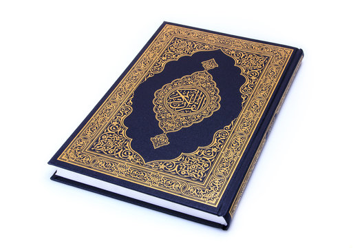 The Holy Book Quran "Qur'an" Isolated