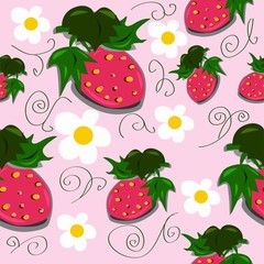 паттерн клубника