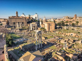 Obraz premium Forum Romanum, Rome, Italy