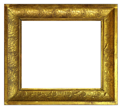 Goldrahmen des Biedermeier