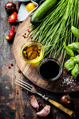 Organic Vegetables and spices