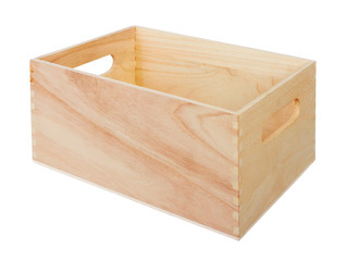 Empty Wood Box