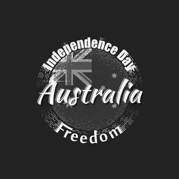 Creative Australia badge for Australia day