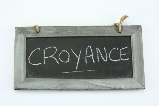 ardoise croyance