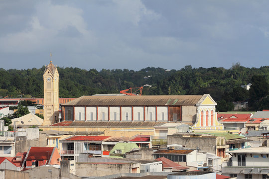 Cathedral of St. Pierre and St. Paul. Pointe-a-Pitre, Guadeloupe