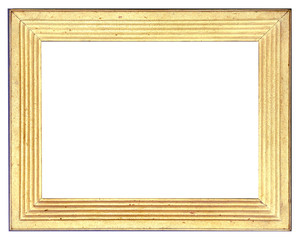 Profilrahmen weiss Art Deco