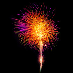 Photo of New Year celebration fireworks