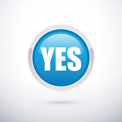 blue button YES