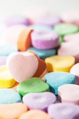 Candy Valentine's Day Hearts