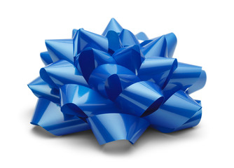 Blue Present Bow