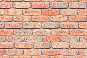 Fototapeta premium Brick wall. Beige texture. Can be used as background