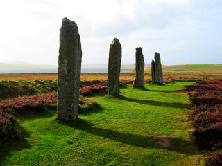 Stone circle in Scotland