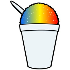 Shaved Ice Icon - 76926441