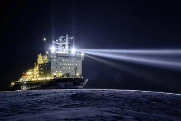 Photo sur Plexiglas Arctique île artificielle