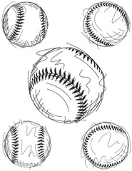Baseball Sketches