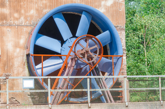 Industriegeb&auml;ude, K&uuml;hlwerk, Rotor