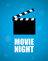 movie night background