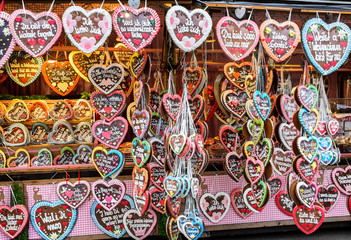 Obraz premium gingerbread heart