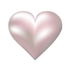 pearl shaped heart