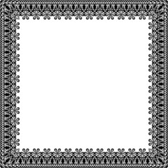 black lace frame