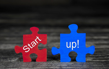 Startup Text Worte für Unternehmensgründung und Existenzgründer