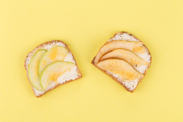 delicious apple sandwiches