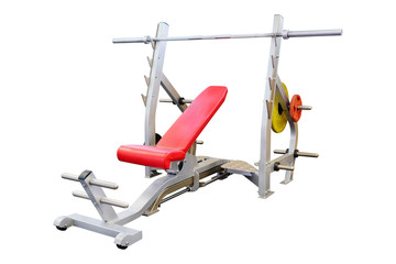 fitness gym with sports equipment