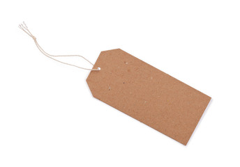 Etikett. Blanko Preisschild