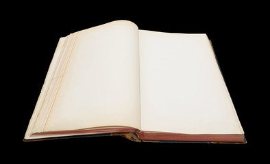 old open book