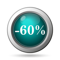 60 percent discount icon