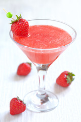 Strawberry cocktail