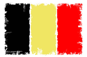 Dirty flag of Belgium
