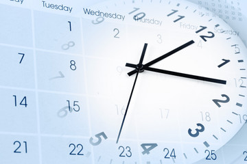 Clock and calendar