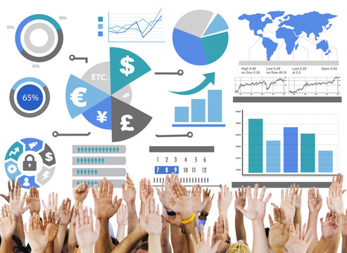Financial Economy Exchange Accounting Banking Concept - Powered by Adobe
