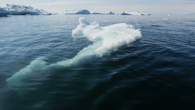 Disko Bay iceberg environment frozen seascape Global warming 