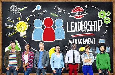 Diversity Casual People Leadership Management Variation Concept