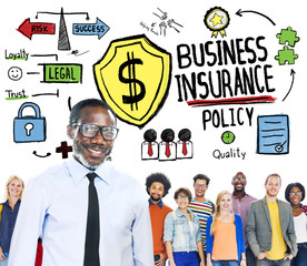 Multiethnic People Team Togetherness Risk Business Concept