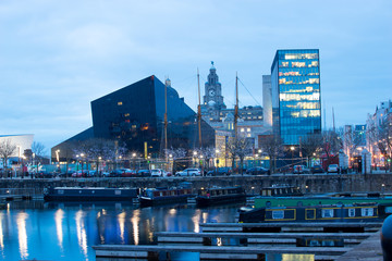 the Liver Building, Liverpool, England