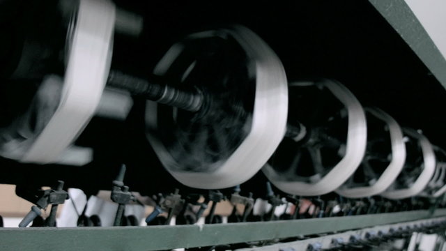 Machine winding of Silk thread factory Beijing East China Asia