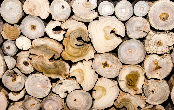 Holz: Brennholz, Holzstapel, Recycling f&uuml;r M&ouml;bel :)