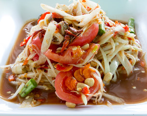 Papaya Salad,Thai food