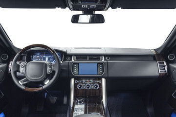 Fototapeta premium Car interior