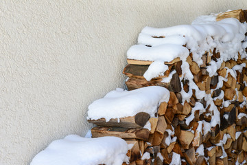 Brennholz für kalte Wintertage