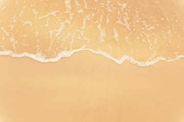 Marine background and texture, wave and sand
