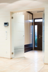 Designed entrance at home