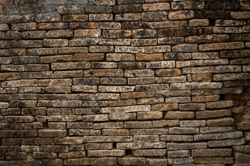 Old brick wall background