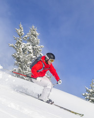 K&ouml;nnerin im Gel&auml;nde